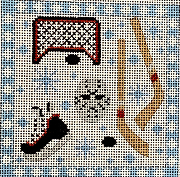 CH-469 Hockey Square 4" x 4" 18 Mesh CH Designs