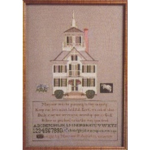 Kit 34 “The Cupola House Sampler” Historical Wisconsin Egg Harbor, Wisconsin~National Historic Landmark~1871 The Heart's Content