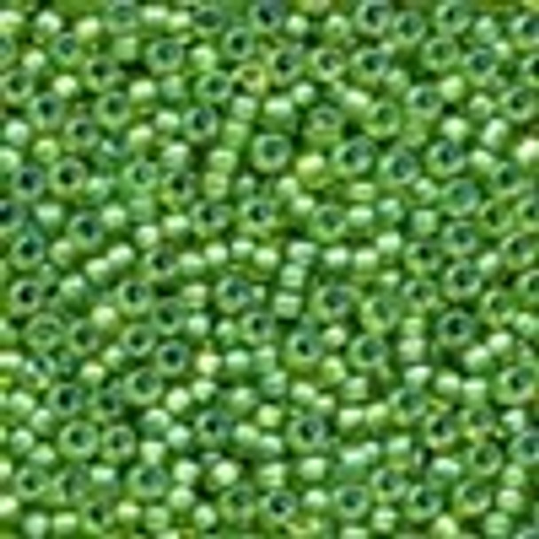 62049 Spring Green Frosted Seed Mill Hill Beads