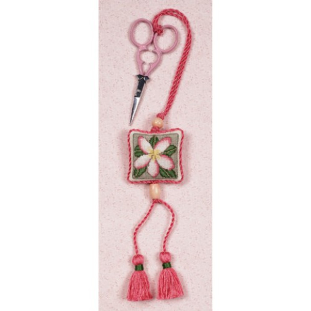 Kit 88 “Plumeria Scissors Fob” The Heart's Content