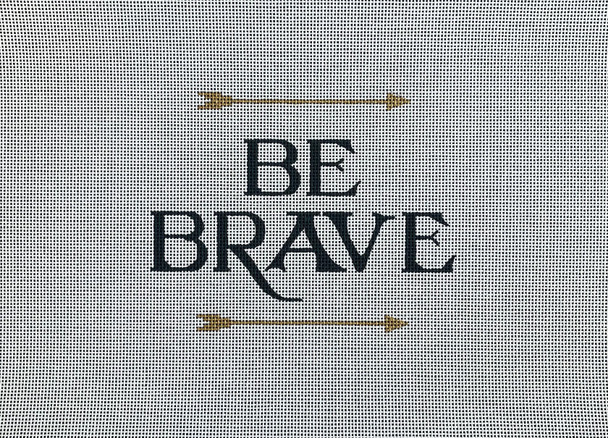 Cheeky Saying AC861 Be Brave (large) 17 x 13 13 Mesh Colors of Praise