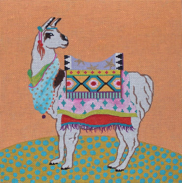 AN381 Llama 14x14 13 Mesh Colors of Praise 