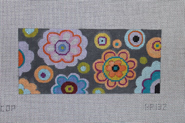 BR132 Whimsy floral 8.5 x 4  13 Mesh Colors of Praise