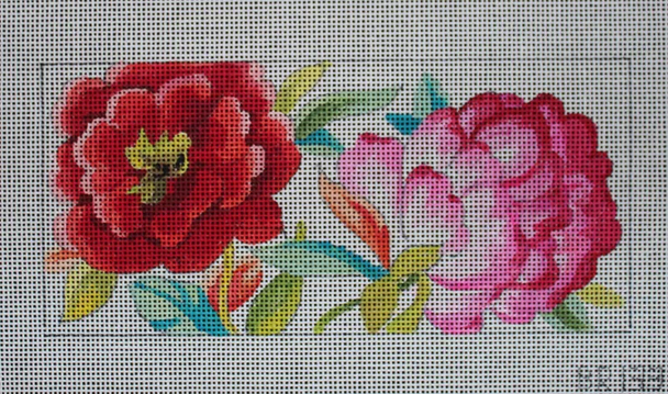 BR183 Floral 8.5 x 4  13 Mesh Colors of Praise