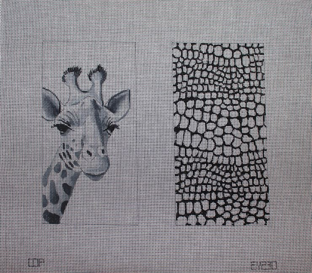 EY230 black/white giraffe 3.5x7 double panels 18 Mesh Colors of Praise