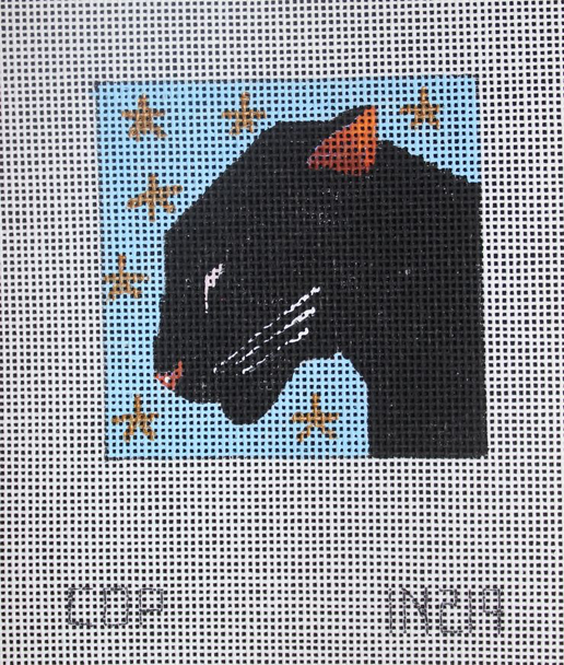 IN219 black panther 3 x 3 Square 18 Mesh Colors of Praise