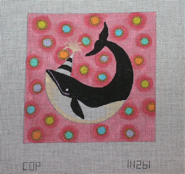 IN261 birthday whale 6x6 18 Mesh Colors of Praise