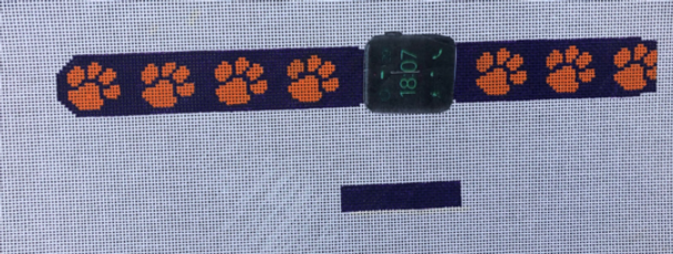 Watch Band WB27 Small 1pc 5.25 x 1, 2 pc 3.5 x 1CLEMSON Point2Pointe