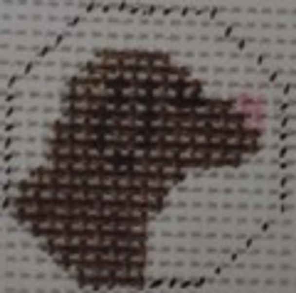 031-Chocolate Lab 1 Inch Square, 18 Mesh Point2Pointe