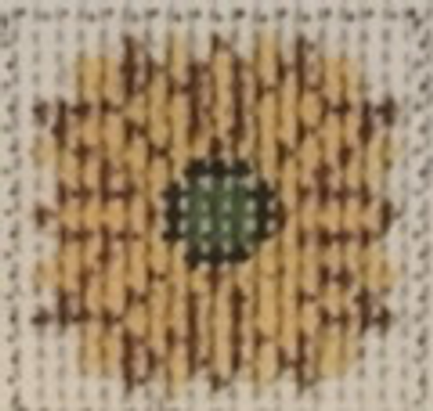 117-Sunflower 1 Inch Square, 18 Mesh Point2Pointe