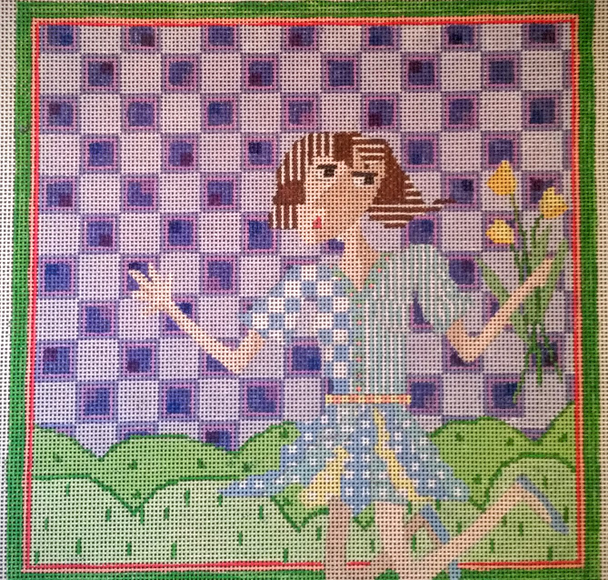 PM163, 8 x8", 18M Joy Jumping Penny MacLeod The Collection Designs
