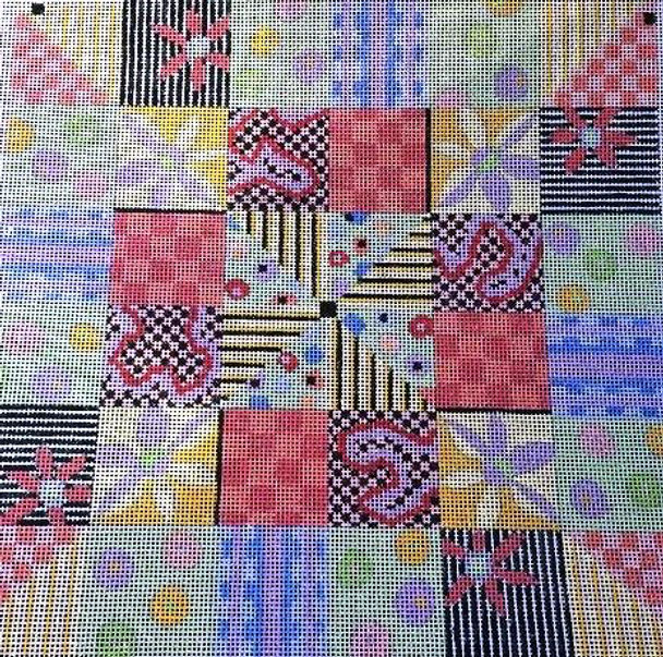 PM124 Quilt 12x12 18 Mesh Penny MacLeod The Collection Designs