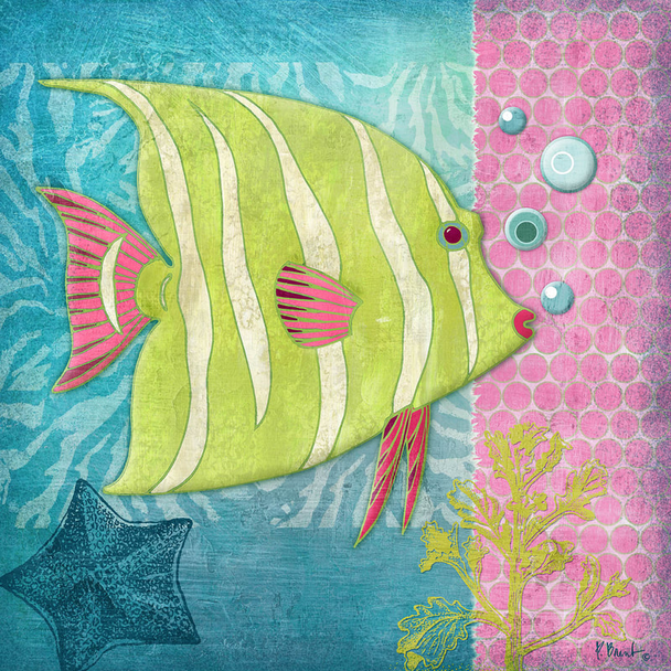 PB11513 - Fantasy Reef II 12x12, 18M Paul Brent The Collection Designs
