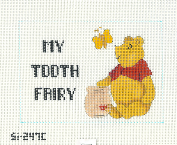 Tooth Fairy:SI247C Pooh Tooth Fairy Mesh The Collection Designs!