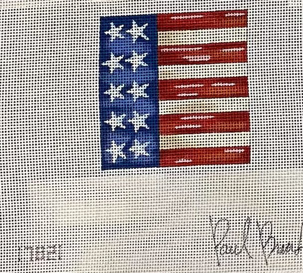 PB17821 - All-American Flag II 3x3, 18M Paul Brent The Collection Designs