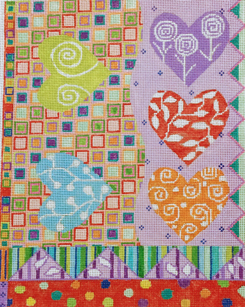 PM638 Hearts 11x13 1/2 13M Penny MacLeod The Collection Designs