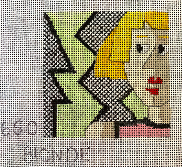 PM660 Coaster Blonde 18 Mesh Penny MacLeod The Collection Designs