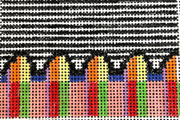 PM718 Luggage Tag 2" x 3" 18 Mesh Penny MacLeod The Collection Designs