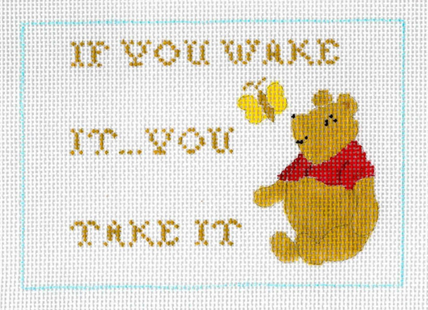 Baby Sleeping:SI250 Pooh- Wake It Mesh The Collection Designs!