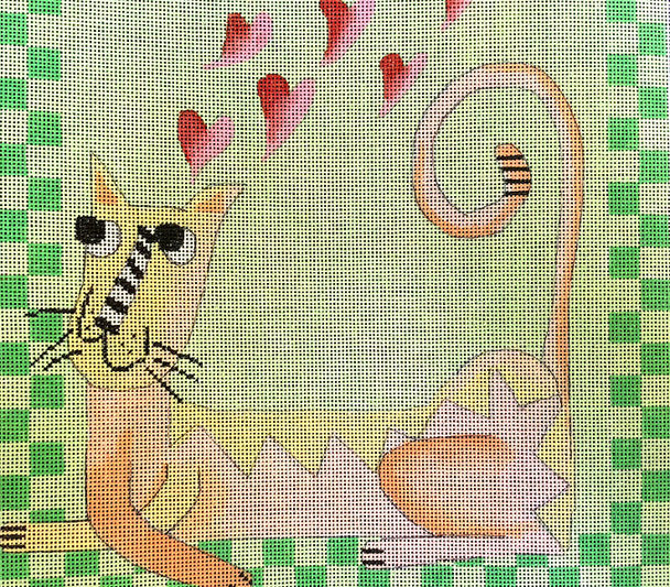 PM902 Love Cat 9 1/2 x 8 1/2 18M Penny MacLeod The Collection Designs