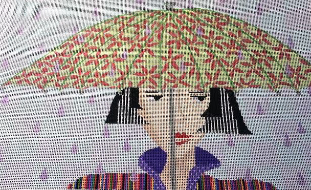 PM132 Rain Drops 15 3/4x10 3/4 Penny MacLeod The Collection Designs