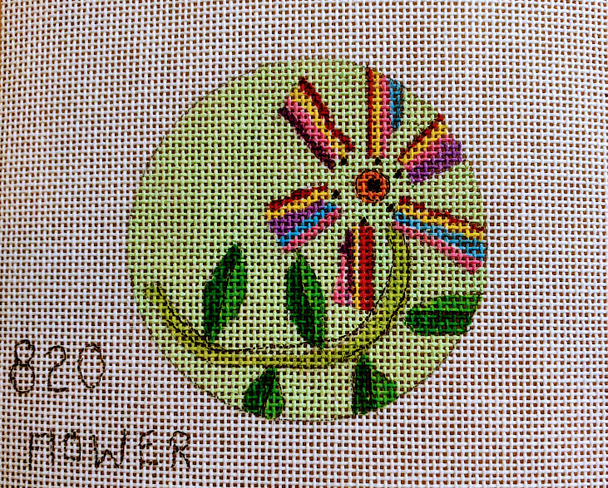 PM820 Flower 3" Round 18 Mesh Penny MacLeod The Collection Designs