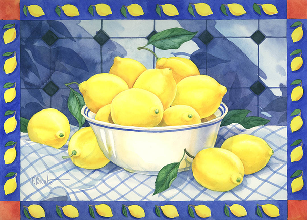 PB95123-bowl-of-lemons 16x11, 18M Paul Brent The Collection Designs