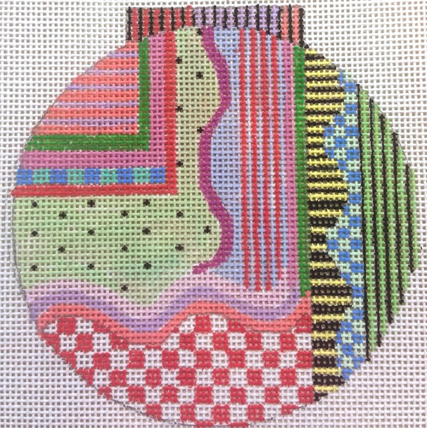 PM136 Wiggles Round 4 1/2 18 Mesh Penny MacLeod The Collection Designs (view)