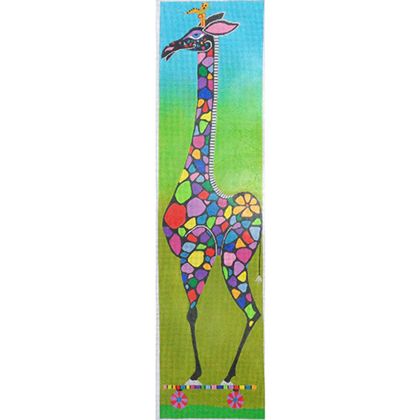 ZE623 Rainbow Giraffe  6″ x 24″ 18 Mesh Zecca