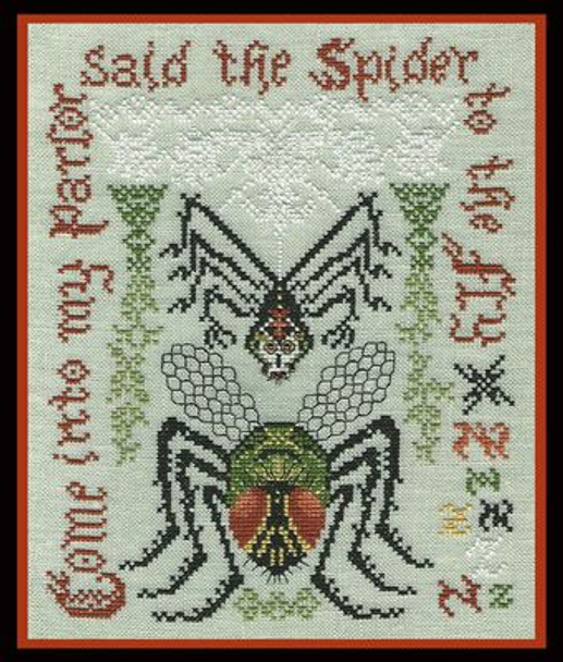 Spider and the Fly With Silk Pack Tempting Tangles TT-SATF