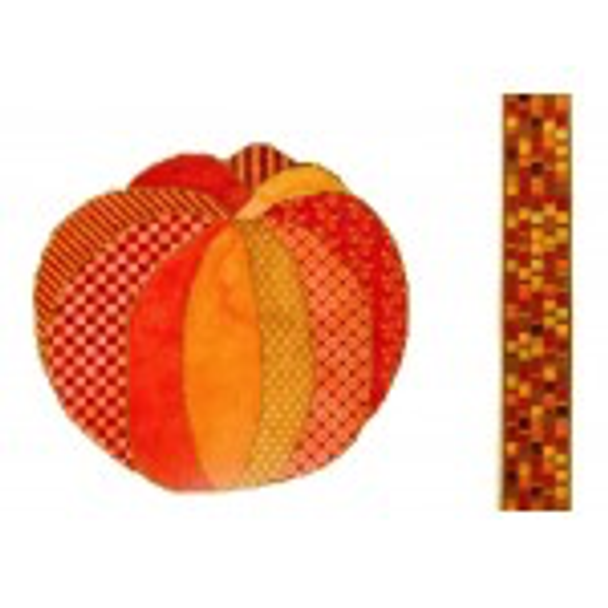 Wg11920 Tabitha's Pumpkin 7" round 18 ct Whimsy And Grace