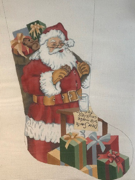 CSAV-002	Santa with Gifts & Cookies	11 x 19sih 13 Mesh  The Point Of It All