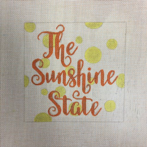 APBU15 The Sunshine State 18 mesh 5.5 x 5.5 A Poore Girl Paints