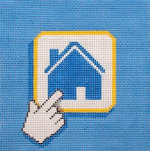 34455	Home Icon	13m	6.25 x 6.25 RittenHouse Needlepoint