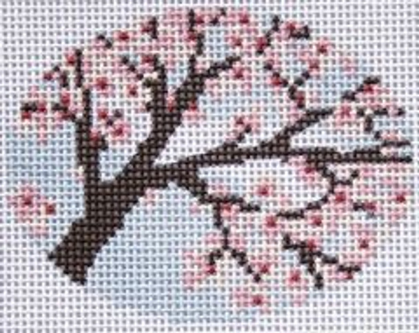 26749	Cherry Blossom Belt Buckle	16m	3.5 x 2.75	RittenHouse Needlepoint