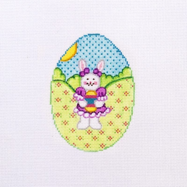 EE-17 Alexa Designs 18 Mesh Easter 4" Egg Shaped 3″ x 4.5″