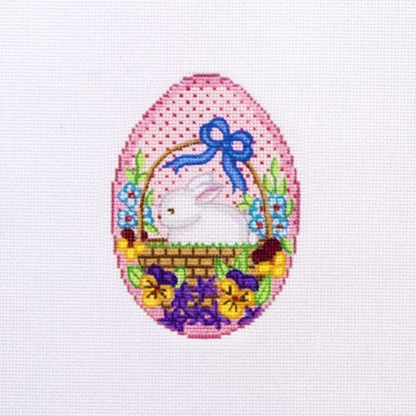 EE-03 Alexa Designs 18 Mesh Easter 4" Egg Shaped 3″ x 4.5″