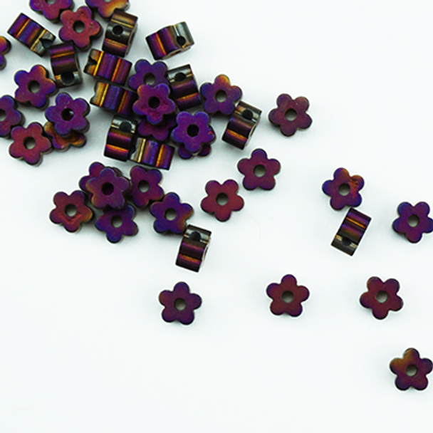 #MA-036 Rosewood Floret Metallic Accent Bead Sundance Designs