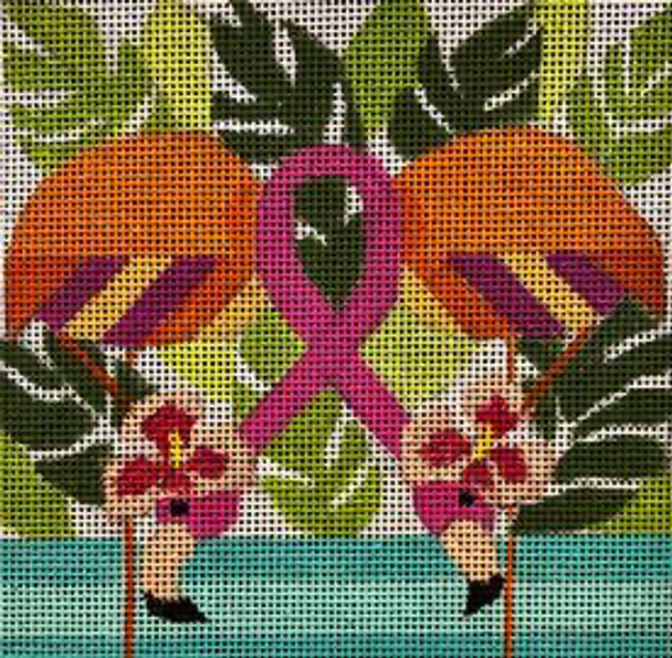 A212 5 x 5 Flamingos for the Cure 18 Count Melissa Prince