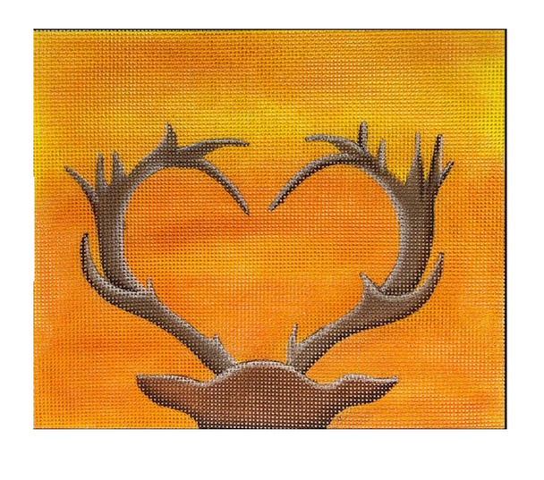 ME3 Deer Love Madeleine Elizabeth 18 Mesh 7" x 6"