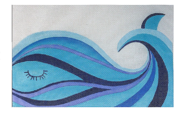 ME11	Wave Whale 18 Mesh 10" x 6" Madeleine Elizabeth 