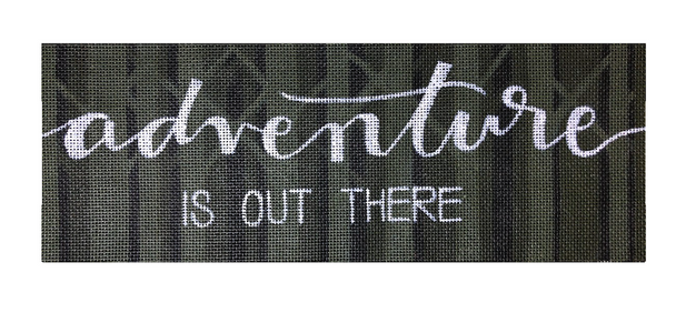 ME18	Adventure is Out There	18 Mesh 11" x 4"  Madeleine Elizabeth 