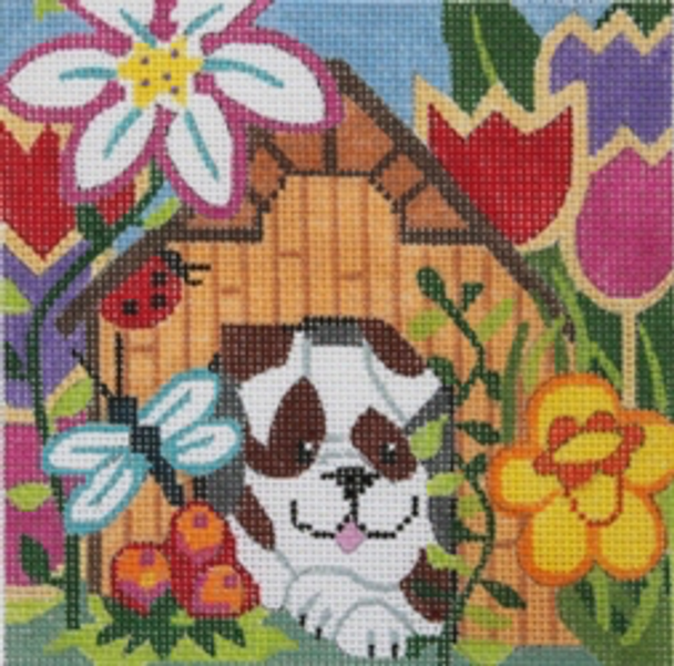 KL142 PUPPY SEASONS: SPRING 5 X 5 18 Mesh KAMALA