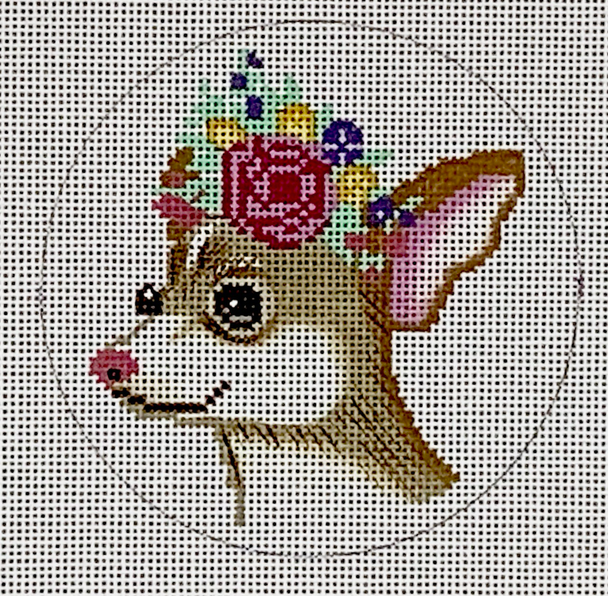 JA-08 Chihuahua 4" Round 18 Mesh JANET WHITE