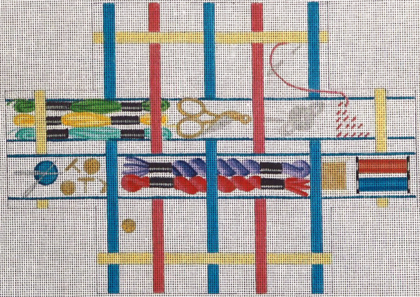 645B Stitchers' Things Brick 13 Mesh Jane Nichols Needlepoint