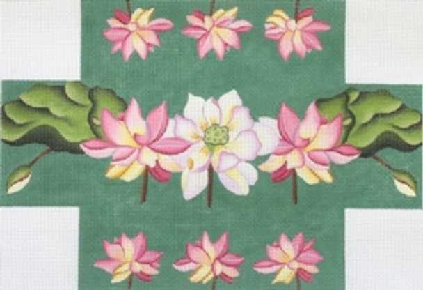 JULIE THOMPSON 134095 Lotus Pond Brick Cover 18 Mesh