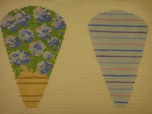 A11AA Hydrangeas Scissor Case 18 Mesh The Studio Midwest