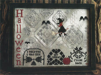 Quaker Halloween 142w x 96h AuryTM Designs 15-1348