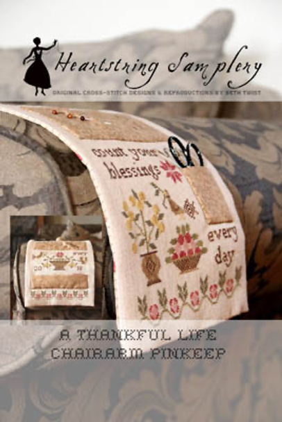 Thankful Life Chairarm Pinkeep 99w x 230h  by Heartstring Samplery 19-2550  YT