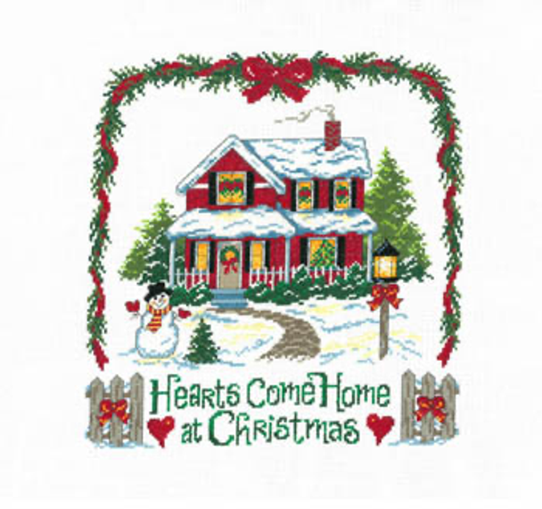 Hearts Come Home At Christmas 126w x 168h Imaginating 19-2359 YT